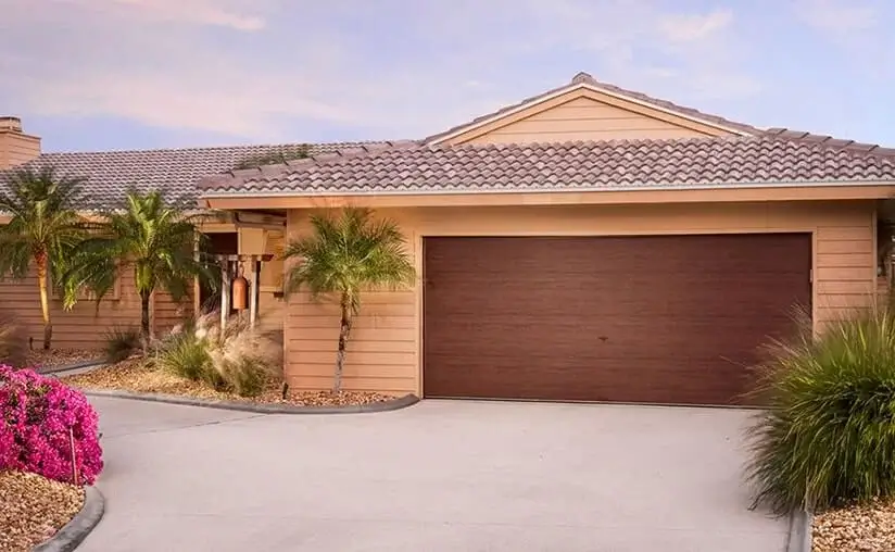 modern-steel-flush-solid-walnut-garage-door